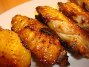 Gà áp chảo mật ong