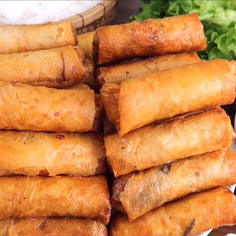 cuốn chả giò chay