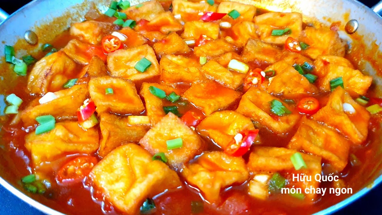 Đậu hũ sốt cà chua: Món ngon dễ làm, bổ dưỡng cho mọi nhà