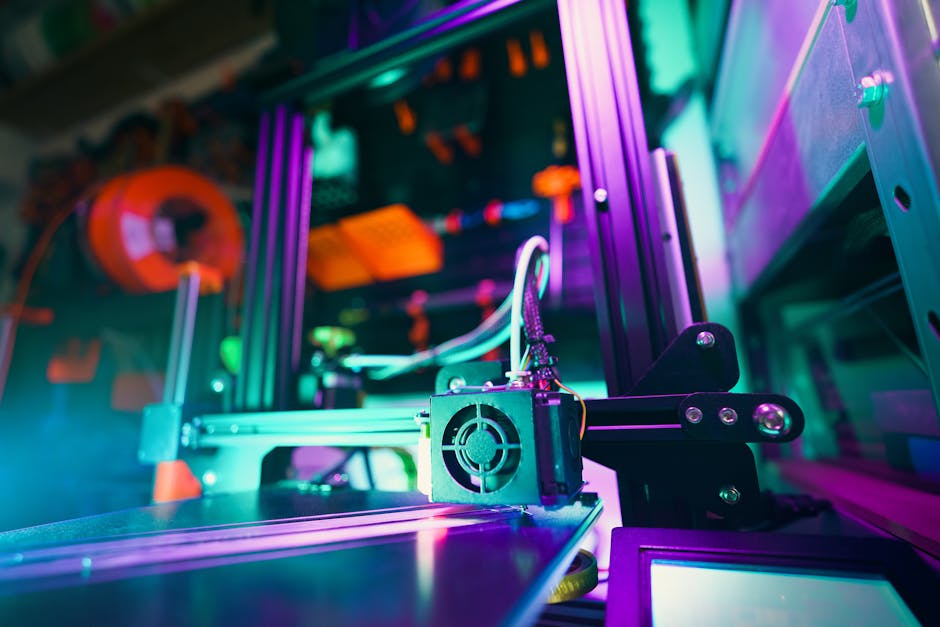 máy in 3D hoạt động