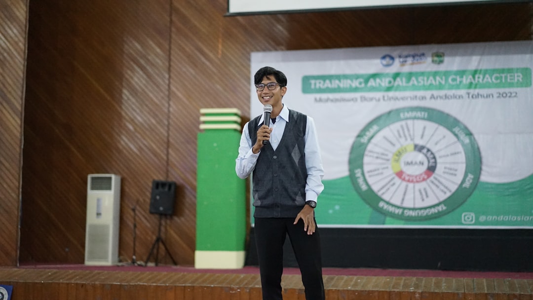 người thuyết trình tự tin