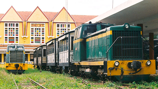 nhà ga xe lửa Đà Lạt cổ