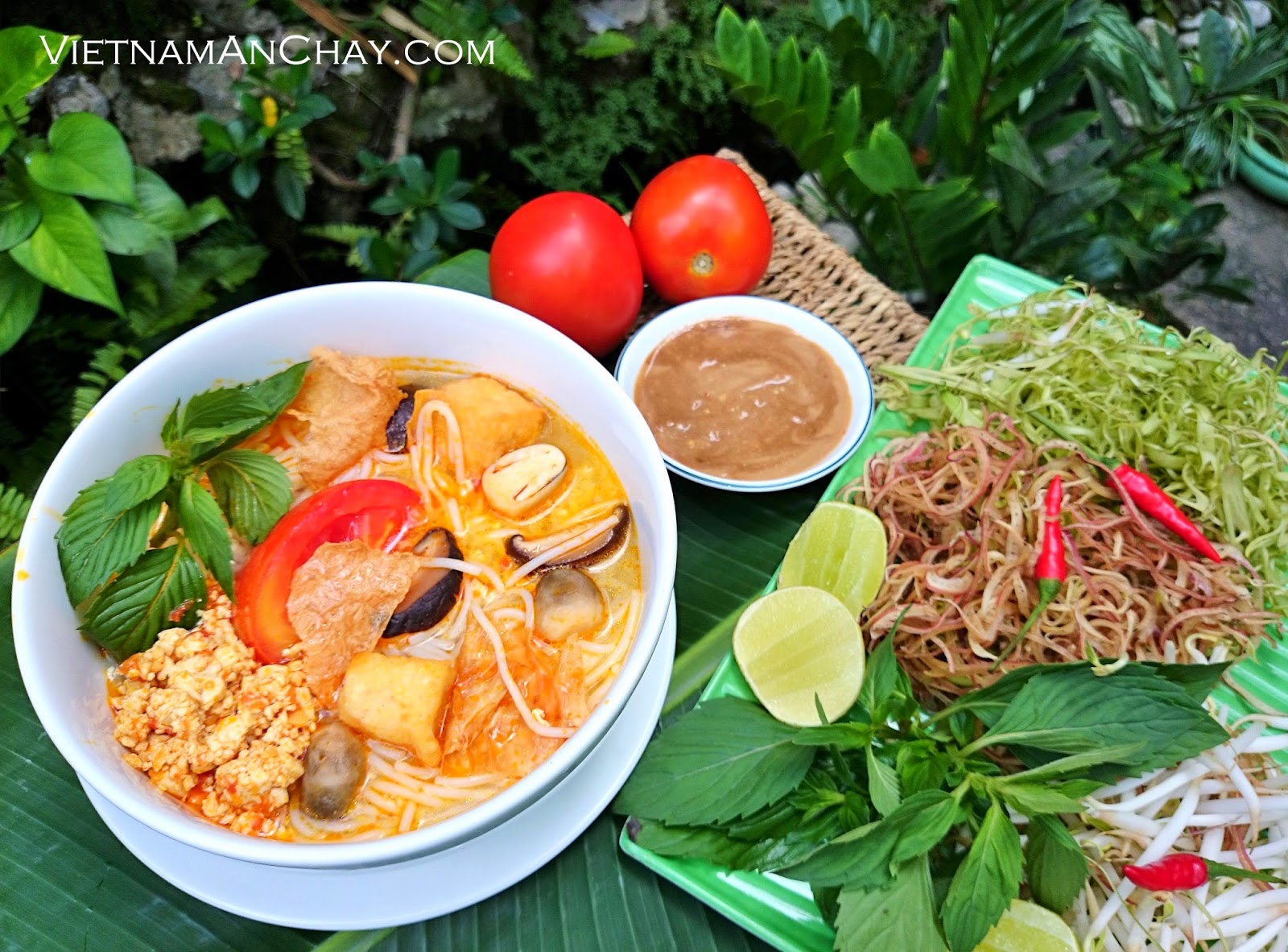 riêu chay cà chua