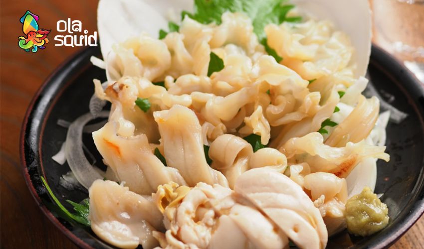 sơ chế ốc sạch