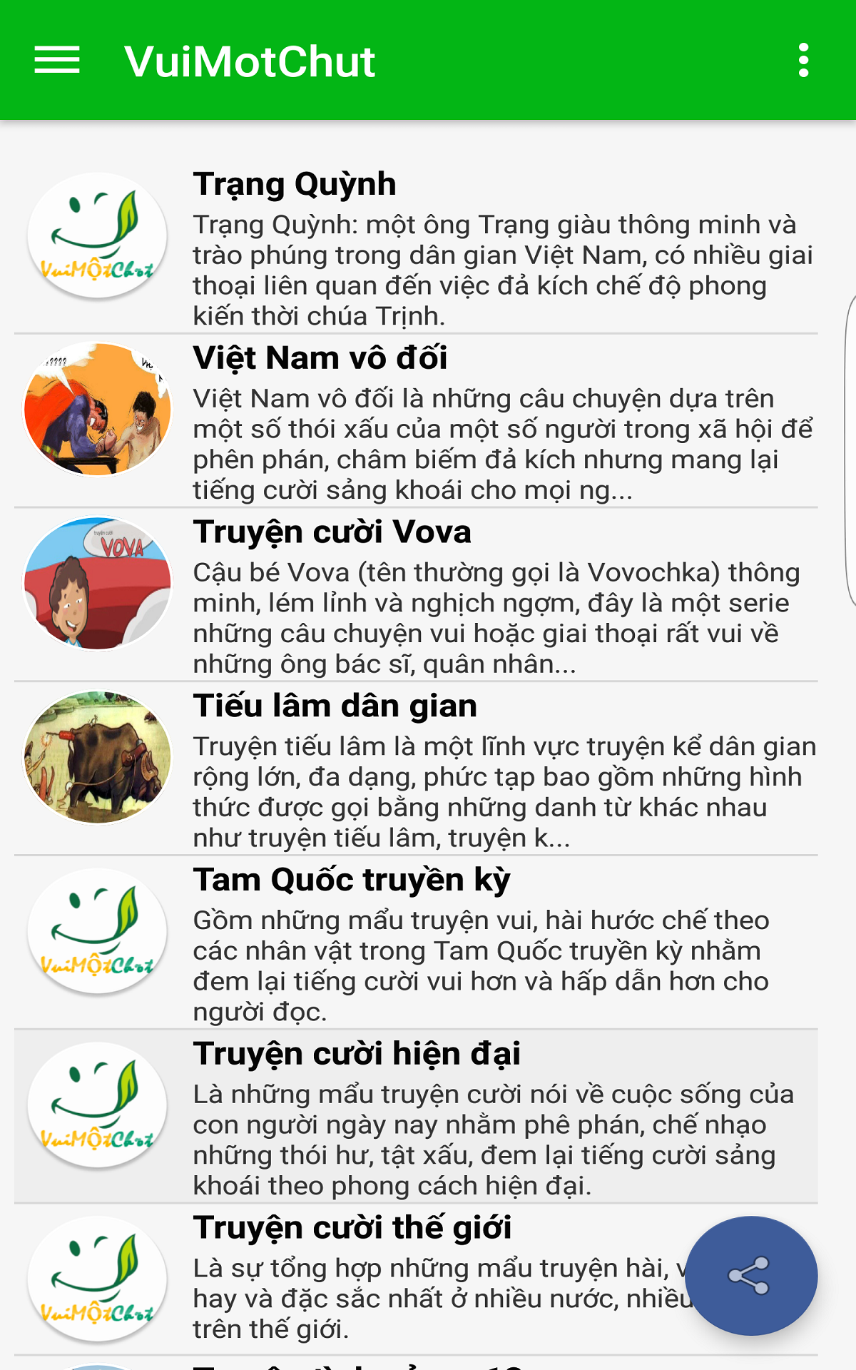 Trạng Quỳnh cười sảng khoái