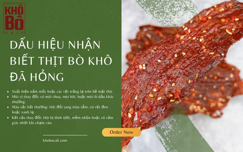 Bò khô cháy tỏi trong hộp kín