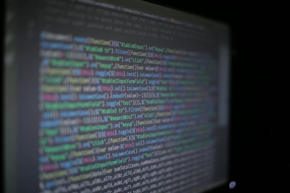 Màn hình lập trình viên với cửa sổ terminal và code
