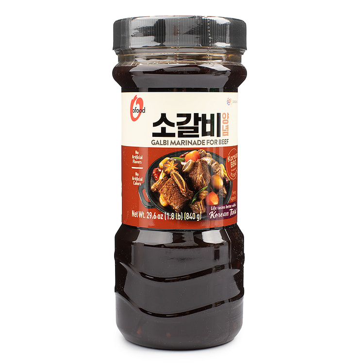 Sườn non đã sơ chế và ướp gia vị