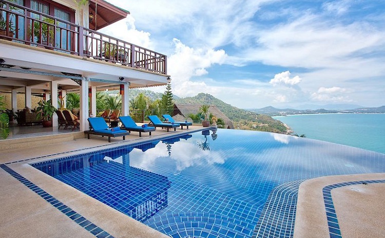 Hồ bơi resort 5 sao