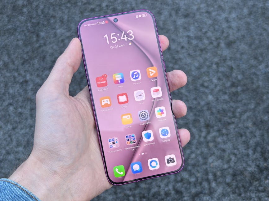 Màn hình hiển thị các tùy chọn bố cục chia đôi